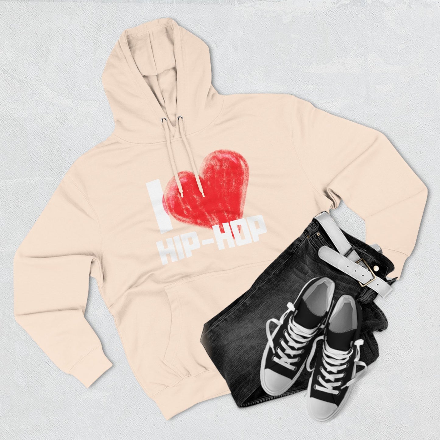 I LOVE HIP-HOP Hoodie