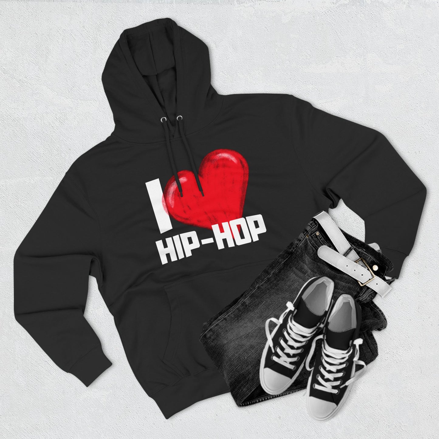 I LOVE HIP-HOP Hoodie