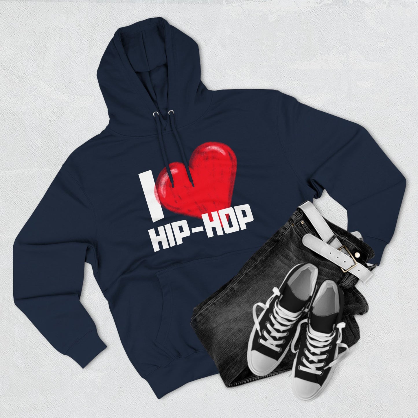 I LOVE HIP-HOP Hoodie