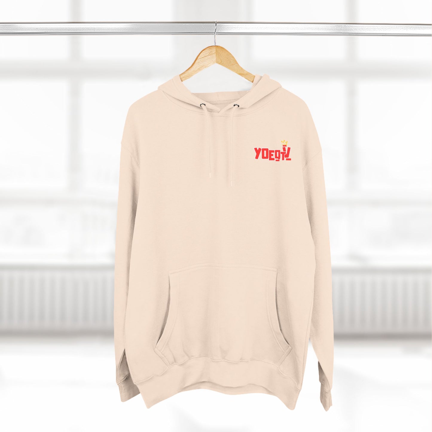 YOETV Red Logo Hoodie