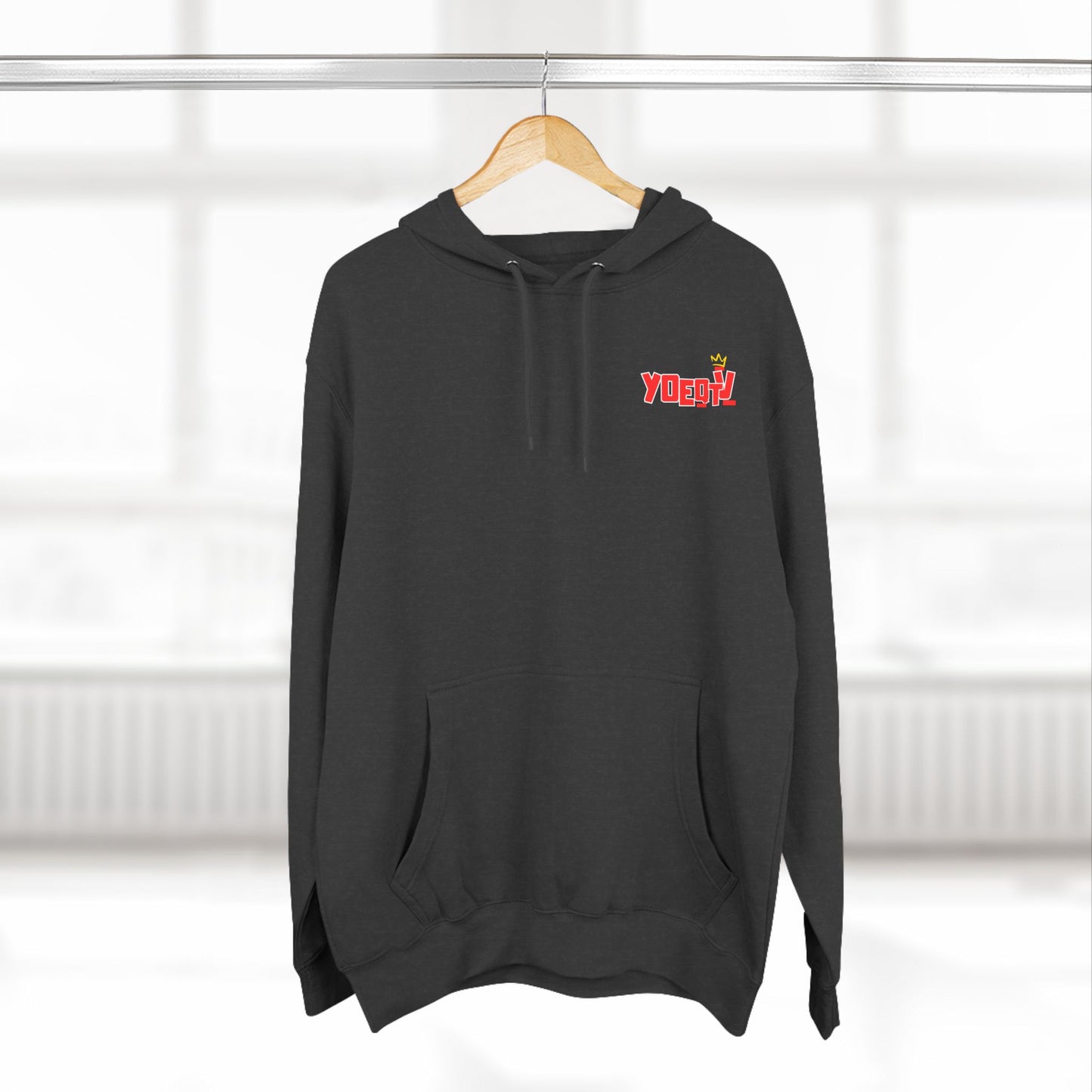 YOETV Red Logo Hoodie